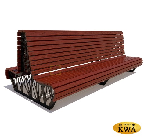 Скамейка уличная «Ессентуки» (ангарская сосна 1,5)