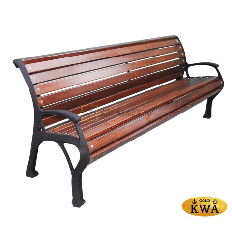 Скамейка «Екатеринбург» с подлокотниками (0,6 м ангарская сосна)