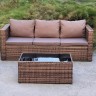 Комплект плетеной мебели AFM-302AL Brown