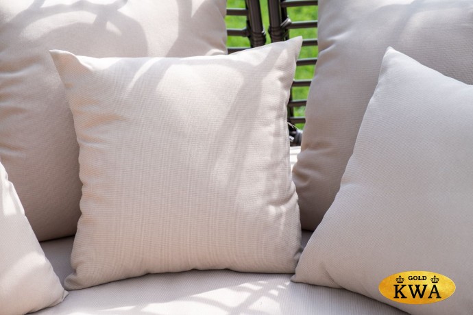 "Тенерифе" плетеная кровать - лежак, цвет бронзовый