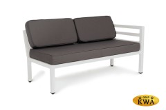 &quot;Глория&quot; модуль диванный левый, каркас из алюминия