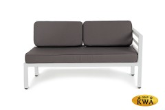 &quot;Глория&quot; модуль диванный левый, каркас из алюминия