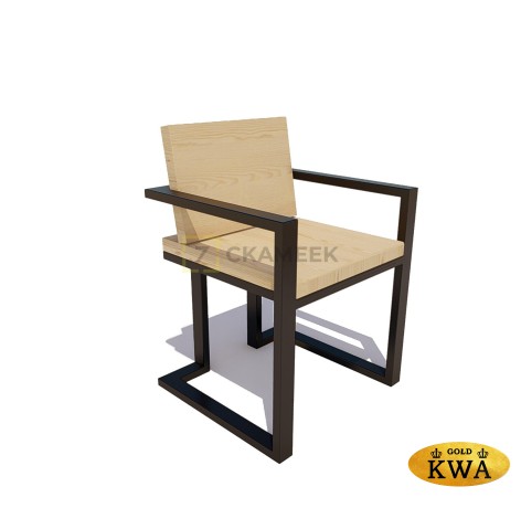 Стул «Минотавр» со спинкой (брус бук)