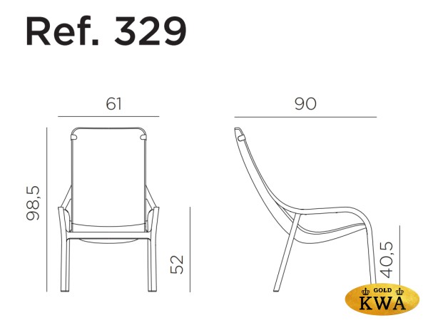 Лаунж-кресло пластиковое