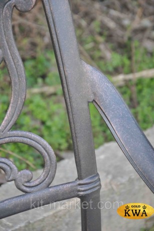 Обеденный садовый стол из литого алюминия Louis 214