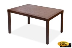 Стол B:rattan Houston 1500*900мм, коричневый