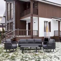 Лаунж-зона ADRIAN из алюминия