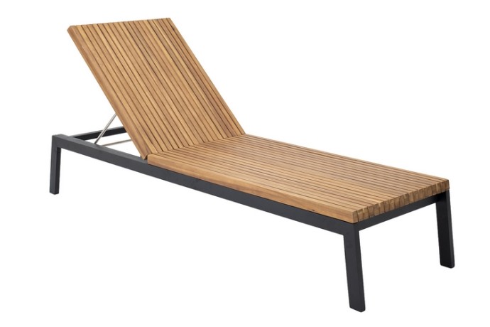 Шезлонг из алюминия АЛЬТО
