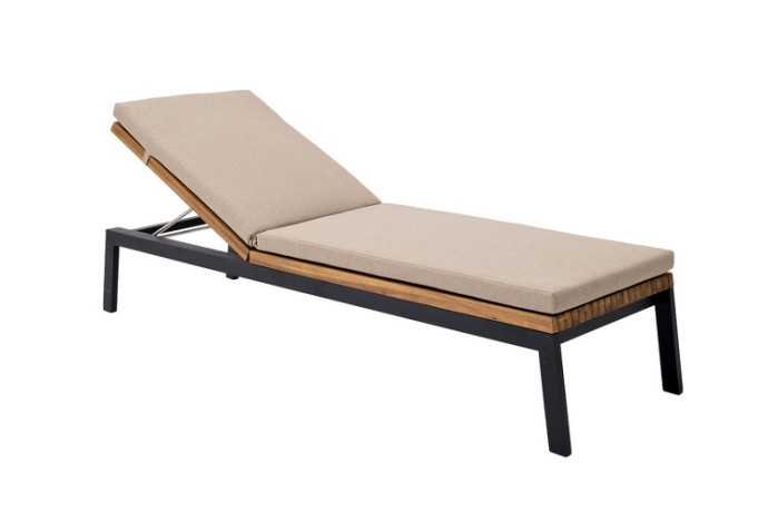 Шезлонг из алюминия АЛЬТО