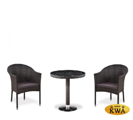 Комплект плетеной мебели T601/Y350A-W53 Brown (2+1)
