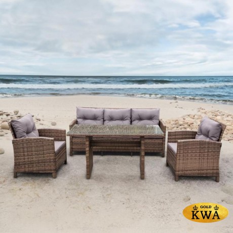 Комплект плетеной мебели AFM-305AL Brown