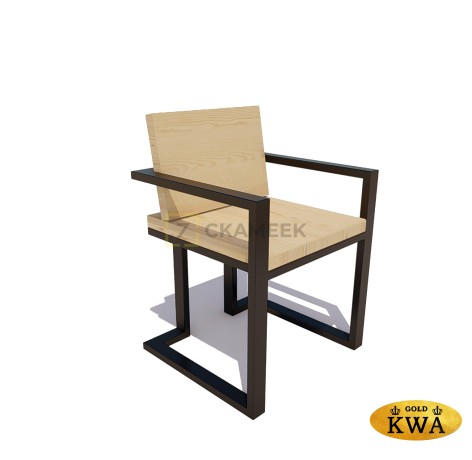 Стул «Минотавр» со спинкой (брус лиственница)