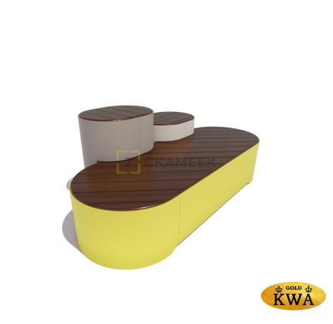 Сиденье «Остров» модель 6 (лиственница)