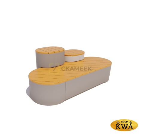 Сиденье «Остров» модель 6 (лиственница)