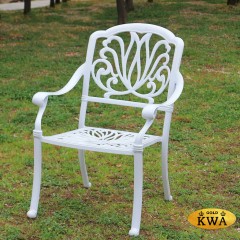 Белая мебель из литого алюминия Louis VIII