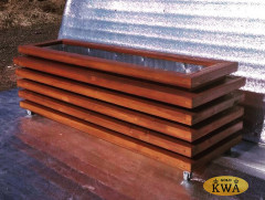 Мобильная грядка (ШхГхВ) 128х38х42 см