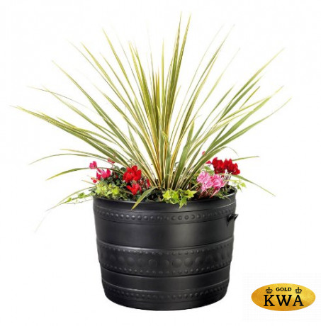 Кашпо 50cm Smithy Patio Tub 66L Gun Metal