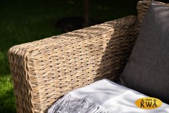 &quot;Капучино&quot; кресло из искусственного ротанга (гиацинт), цвет соломенный