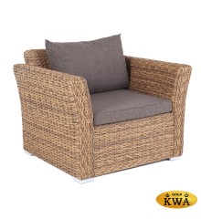 &quot;Капучино&quot; кресло из искусственного ротанга (гиацинт), цвет соломенный