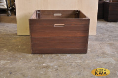 Кашпо квадратное 80х80h50