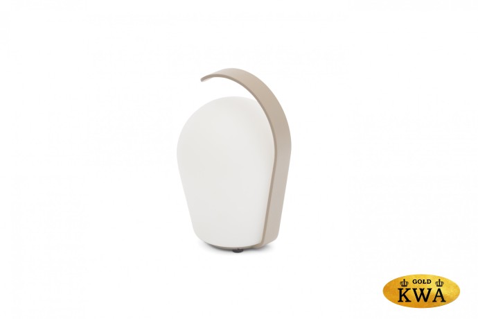 Solna 16см Лампа бежевый, алюминий/полимер