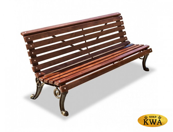 Скамейка чугунная Волна 1,5