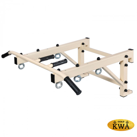 Шведская стенка деревянная из ламельного бука - БУК СТАНДАРТ - СТ (стенка + турник семейный навесной)