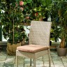 Плетеный стул ROME светло-коричневый без ручек  Joygarden
