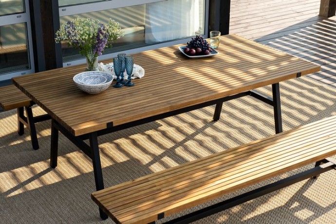 Скамья из алюминия АЛЬТО