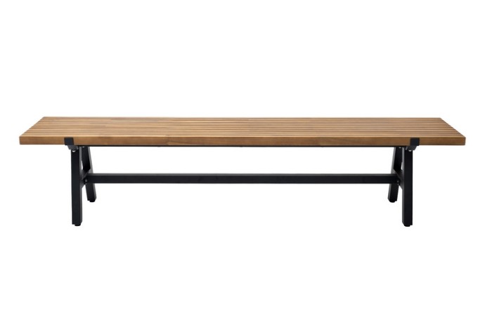 Скамья из алюминия АЛЬТО