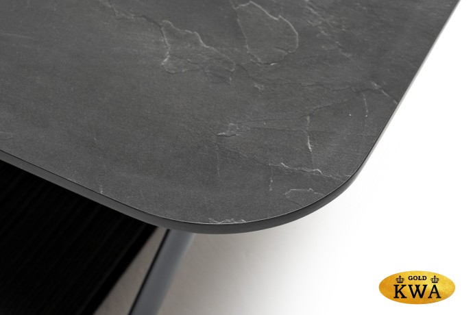 "Канны" модульная угловая лаунж-зона из роупа (веревки), цвет темно-серый