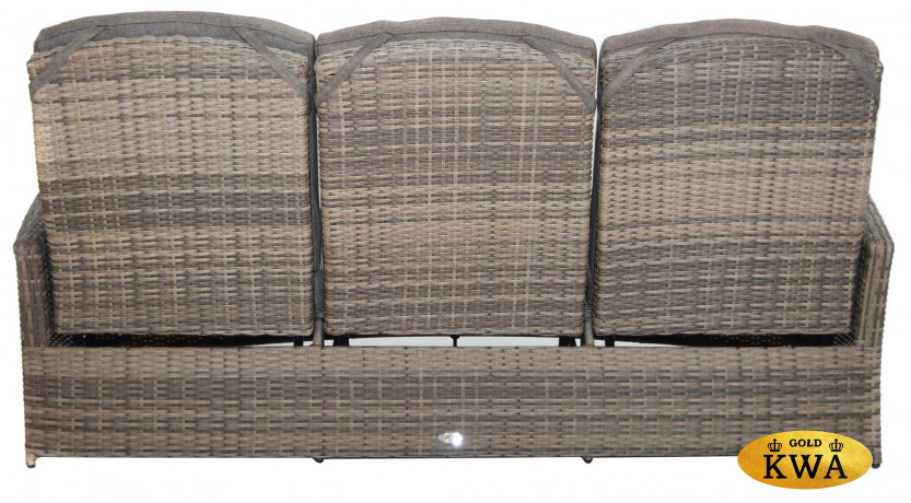 Плетеная софа Rabida 3-х местная