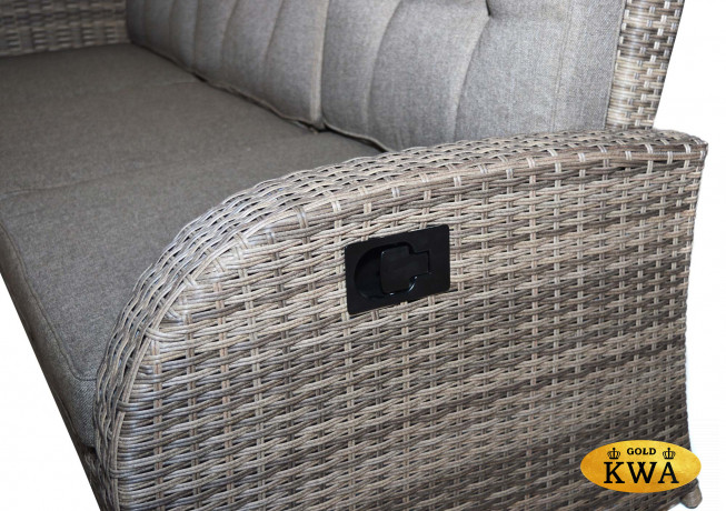 Плетеная софа Rabida 3-х местная