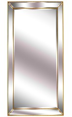 Напольное зеркало в раме Franco Mid Gold