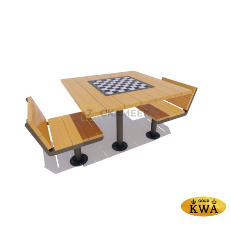 Стул шахматный (лиственница)