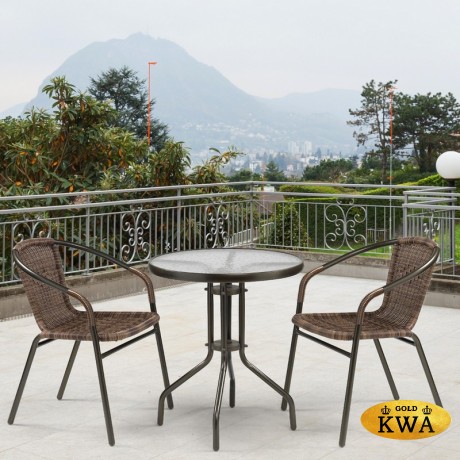 Комплект мебели Асоль-7 TLH-037B/TLH-060 brown-2pcs