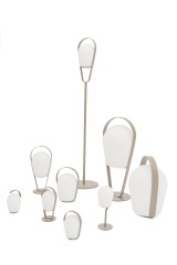 Solna 27,5см Лампа бежевый, алюминий/полимер