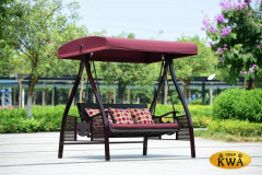 Садовые качели Rio из искусственного ротанга