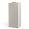 Кашпо TREEZ Effectory Beton Высокий куб Белый песок в-75 см, 31х31 см 1/1