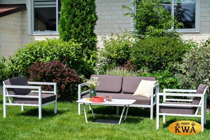 "Эстелья" диван двухместный, алюминиевый каркас