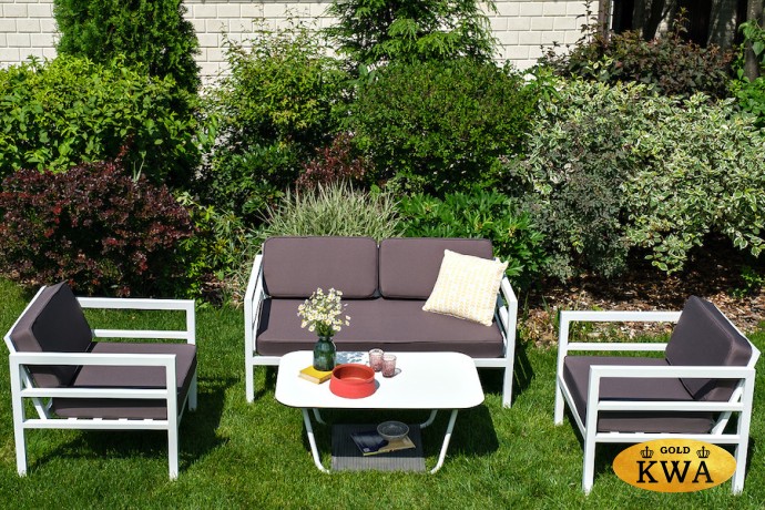 "Эстелья" диван двухместный, алюминиевый каркас