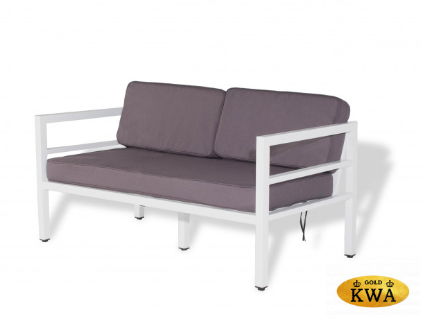 "Эстелья" диван двухместный, алюминиевый каркас