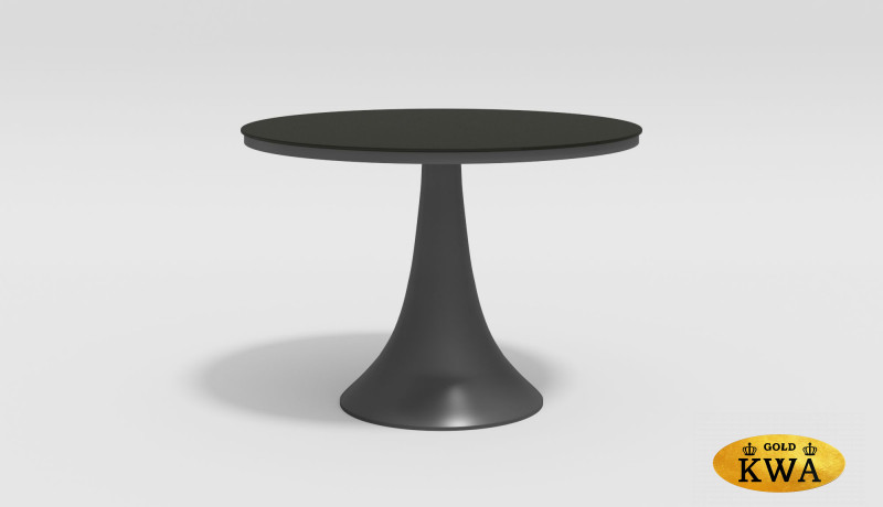 Стол круглый Voglie d110 Voglie темно-серый