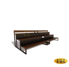 Трибуна &quot;Спортивная&quot; трехъярусная