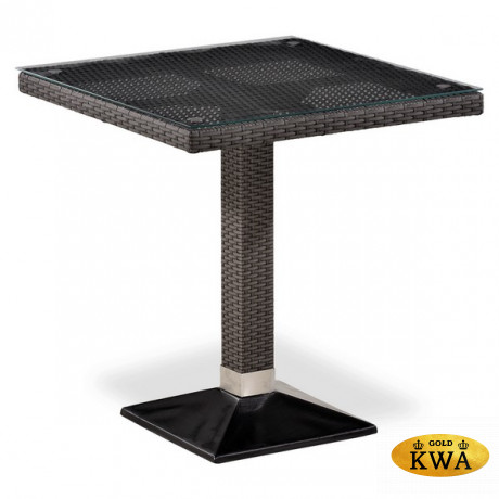 Плетеный стол T505SWT-W2390-70х70 Brown