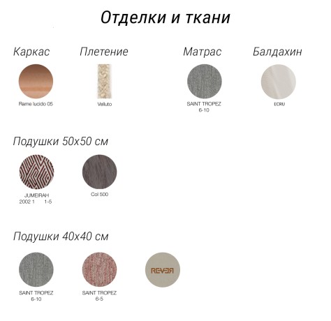 Лаунж-диван с балдахином Planet