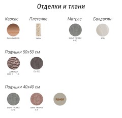 Лаунж-диван с балдахином Planet