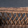 "Дольче" обеденная группа из искусственного ротанга, цвет коричневый