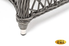 "Эспрессо–80 L" обеденная группа плетеная, цвет графит