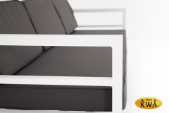 &quot;Эстелья&quot; диван трехместный, алюминиевый каркас